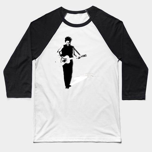 Solo Guitar Baseball T-Shirt by Hirasaki Store